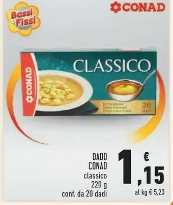 Conad Conad - Dado Classico 220 G(ml) offerta