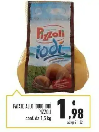 Conad Superstore Pizzoli Patate Allo Iodio Iodì offerta