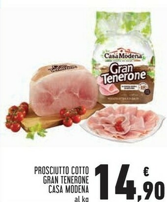 Conad Casa Modena Prosciutto Cotto Gran Tenerone offerta