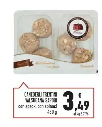 Valsugana sapori Canederli Agli Asparagi 450 G(ml)