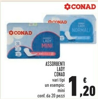 Conad Superstore Assorbenti offerta