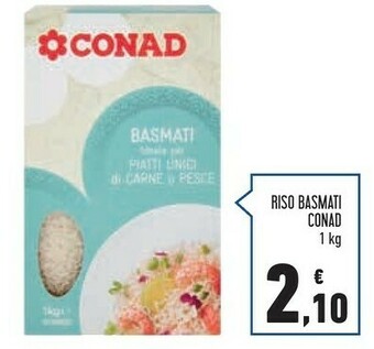 Conad Superstore Conad Riso Basmati offerta