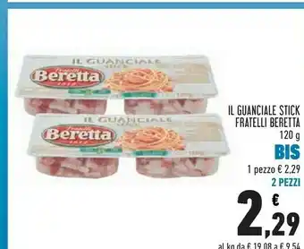Conad Beretta Il Guanciale Stick 120 G(ml) offerta