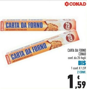 Conad Superstore Carta forno offerta