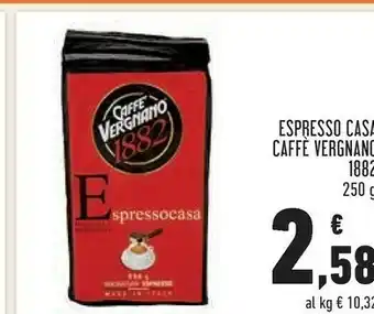 Conad Caffè Vergnano Espresso Casa offerta
