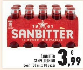 Conad San Pellegrino Sanbitter offerta
