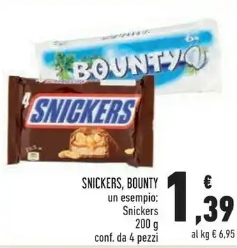 Conad Superstore Bounty Snack offerta