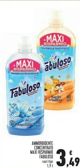 Conad Superstore Fabuloso Ammorbidente offerta