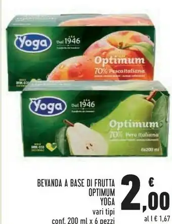 Conad Superstore Yoga succhi offerta