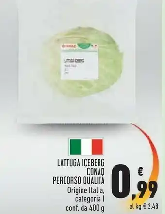 Conad Superstore Lattuga offerta