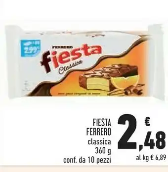 Conad Superstore Ferrero Fiesta offerta