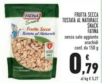 Conad Fatina Frutta Secca Snack 150 G(ml) offerta
