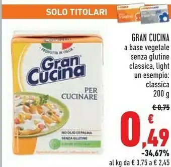 Conad Superstore Gran cucina Panna offerta