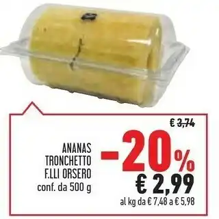 Conad F.lli Orsero - Ananas offerta