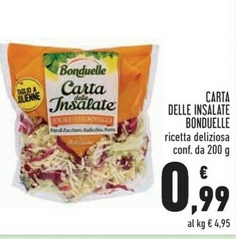 Conad Superstore Bonduelle Insalata offerta