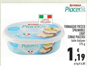 Conad Superstore Formaggio spalmabile offerta