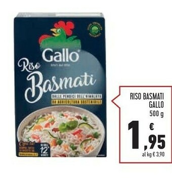 Conad Gallo - Riso Basmati 500 G(ml) offerta
