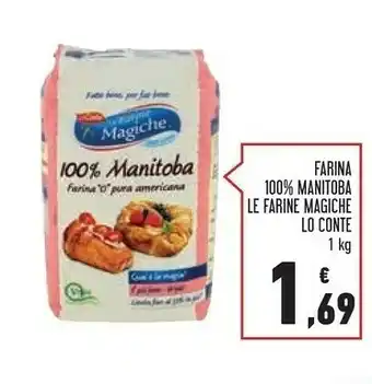 Conad Lo Conte Farina 100% Manitoba offerta