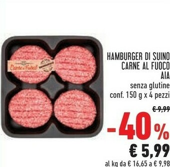 Conad Superstore Aia Hamburger offerta