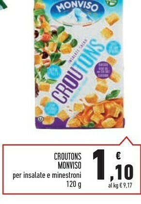 Conad Monviso Croutons Per Insalate E Minestroni offerta