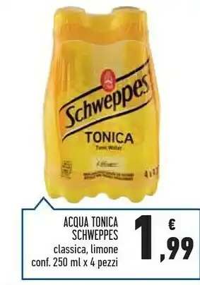 Conad Schweppes Limone 1000 G(ml) offerta
