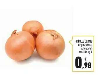 Conad Cipolle Dorate offerta
