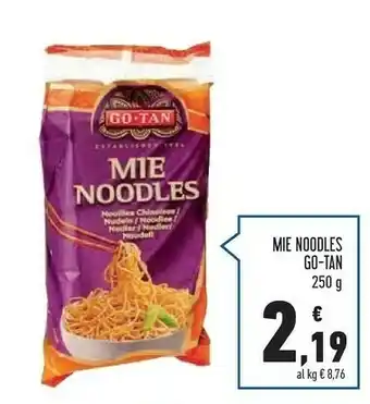 Conad Go tan Mie Noodles 250 G offerta