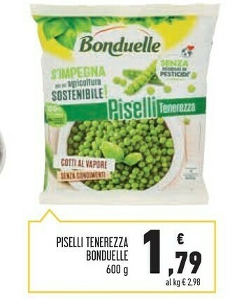 Conad Bonduelle Piselli Tenerezza offerta