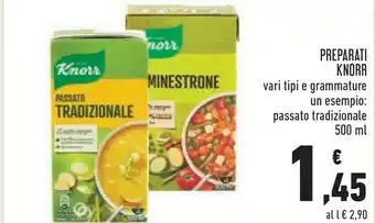 Conad Knorr I Passati Tradizionale 500 G(ml) offerta