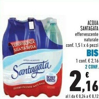 Conad Santagata Acqua offerta