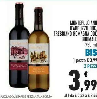 Conad Trebbiano Montepulciano d'Abruzzo offerta