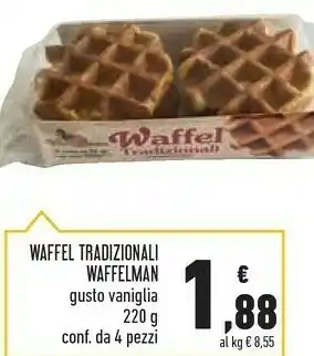 Waffelman Waffel Tradizionali 220 G