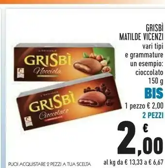 Conad Matilde Vicenzi Biscotti offerta