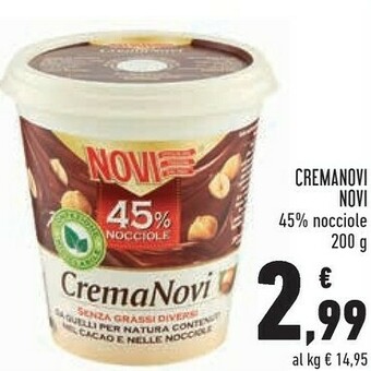 Conad Novi Crema al cioccolato offerta