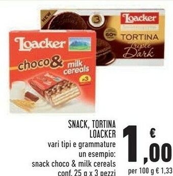 Conad Loacker Wafer offerta