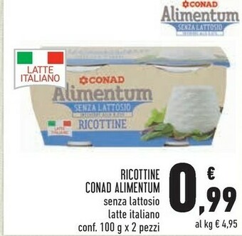 Conad Ricotta offerta