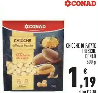 Conad Gnocchi di patate offerta