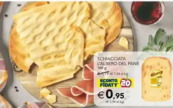 Esselunga L'albero del pane Schiacciata L'albero Del Pane offerta