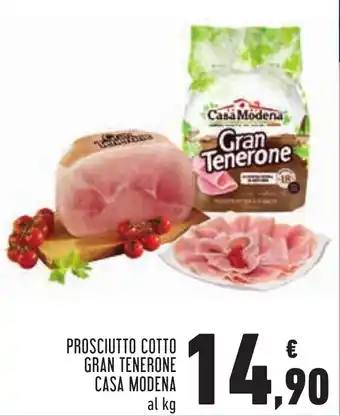 Conad Margherita Casa Modena Gran Tenerone Prosciutto Cotto offerta