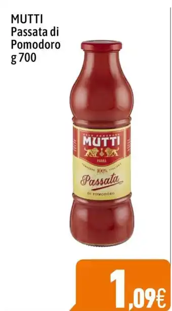 C+C Cash and Carry MUTTI Passata di Pomodoro g 700 offerta