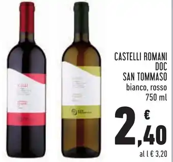 Conad Margherita San Tommaso Castelli Romani Doc 750ml offerta