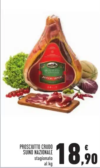 Conad Margherita Prosciutto Crudo Suino Nazionale offerta