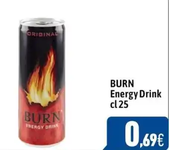 C+C Cash and Carry BURN Energy Drink cl 25 offerta