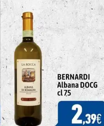 C+C Cash and Carry BERNARDI Albana DOCG cl 75 offerta