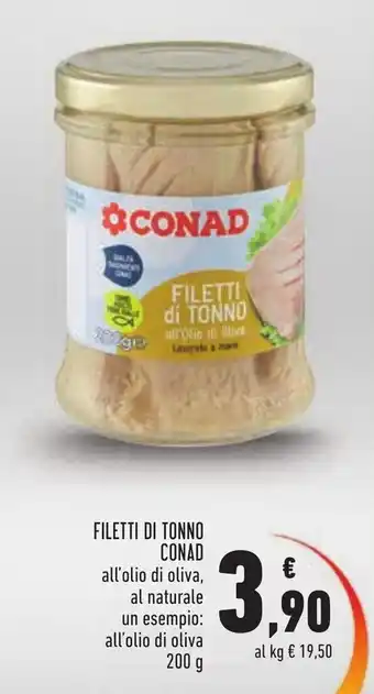 Conad Filetti di Tonno 200g