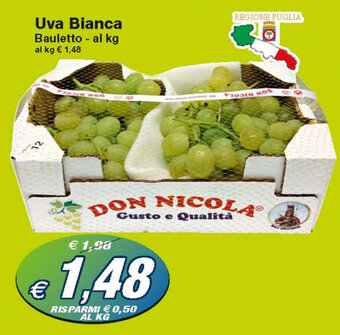 Prix Quality Uva Bianca offerta