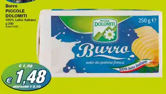 Prix Quality Piccole Dolomiti Burra 250g offerta