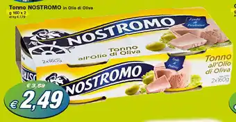 Prix Quality Nostromo Tonno in Olio di Oliva 160g x 2 offerta