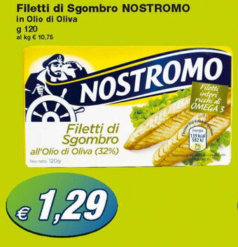 Nostromo Filetti Di Sgombro 120g