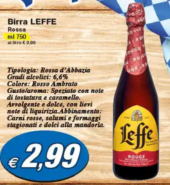 Leffe Birra 750ml